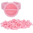 thumbnail image 1 of Ink Cup, 1000pcs Adjustable Pigment  Ink Cups  Pigment Glue Nail   Container Tool Eyebrow Extensions Pigment Holder  For Eyebrow Extensions, 1 of 8