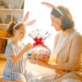 thumbnail image 3 of 100ft Easter Cellophane Wrap Roll with Egg (17.5 in x 100 ft) - 3 Mil Thick Easter Wrapping Paper Roll, Easter Cellophane Bags for Baskets Candy Gift Wrapping, 3 of 5