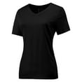 thumbnail image 5 of Women's Ultra-Soft V-Neck Short Sleeve Trendy Casual T-Shirt, 5 of 5