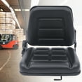 thumbnail image 5 of Universal Suspension Forklift Seat, Black Adjustable Air Ride Seat Replacement Compatible with Forklift/Van/Mower, 5 of 14