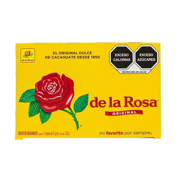 Mazapán De la Rosa 12 pzas de 21 g c/u