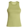 thumbnail image 5 of No Boundaries Ribbed High Neck Tank Top, Women's XXS-XXL, 5 of 5