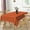 Rust, variant on 60x84inches Rust Rectangle Tablecloth Solid Color Burnt Orange Waterproof Polyester Table Cloth for Kitchen Dinning Tabletop Thanksgiving Decoration Indoor Outdoor Picnic Party Supplies
