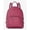 Dark Raspberry, variant on Michael Kors Womens Jaycee Medium Logo Backpack 35S2G8TB2B-424 (Powder Blush)