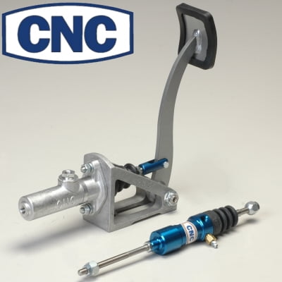 Floor Mounting Kit - Cnc Blue Floor Mount Clutch Pedal Assembly Kit Remote Reservoir 5/8 Inch Master Cylinder And Slave