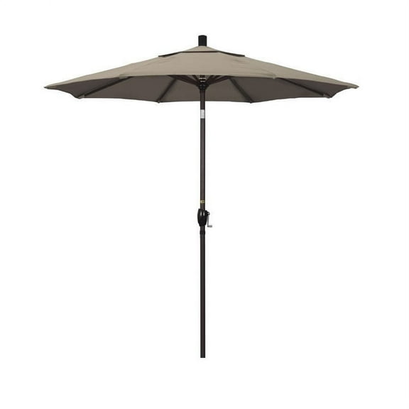 Pemberly Row 7.5' Patio Umbrella in Taupe