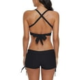 thumbnail image 7 of Xmyrz Sexy Bikinis For Women Bathing Suits Two-Piece Lace Up High Waist Seaside Cool Swimming Simplistic Swimwear Young Adult Swimsuits, 7 of 7