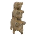 thumbnail image 6 of 6.5"H Rustic Cast Iron Western Farmhouse Stacked Pigs Piglet Family Figurine, 6 of 9