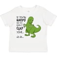 thumbnail image 3 of Inktastic T-Rex Can't Clap Boys or Girls Toddler T-Shirt, 3 of 5