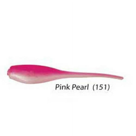 Bobby Garland 2 Baby Shad Crappie Fishing Bait Pink Pearl 18 Count
