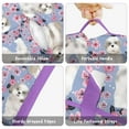 thumbnail image 6 of Bichon Dog Purple Florals Toddler Nap Mats for Kids Preschool,Sleeping Mat Bag or Kids,Toddler Sleeping Bag,Toddler Nap Mat or Daycare, 6 of 6