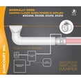 thumbnail image 5 of Suncourt HVAC Motorized Damper – Normally Open – Power Closed, Spring Return – ZO212, 5 of 7