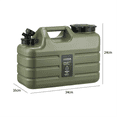 thumbnail image 5 of Portable Outdoor Camping Water Storage Tank with Faucet, 5 of 6
