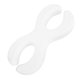 thumbnail image 5 of Almohada de Espuma de Memoria para durmientes laterales con orificios para orjas, almohada de ara love y lavable para dormir profundo, almohada blanca especieficamme desñada, 5 of 7