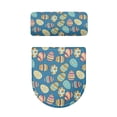 thumbnail image 5 of HELLHERO Easter Fashion for Bathroom Supplies, Adjustable Polyester Round Toilet Lid Dust Cover, Stretch, Fits All Toilet Shapes, Set of 2, 5 of 5