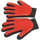 thumbnail image 4 of Pet Grooming Gloves - Reinforced 5 Finger Design - Suitable For Short And Long Haired Dogs And Cats - 1 Pair In Blue, 4 of 4