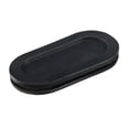 thumbnail image 1 of Unique Bargains Rubber Grommet Oval Double-Sided Mount Size 55 x 25 mm for Wire Protection 6 Pack, 1 of 5