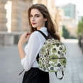 thumbnail image 6 of FORMRS Mini Backpack Purse for Women Quilted Travel Daypack Casual Shoulder Bag, Retro Flower Print, 6 of 7