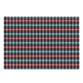thumbnail image 1 of Abstract Cutting Board, Colorful Diamond Like Symmetrical Shapes, Decorative Tempered Glass Cutting and Serving Board, in 3 Sizes, by Ambesonne, 1 of 2