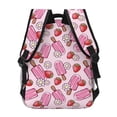 thumbnail image 4 of Fotbe Strawberry Popsicle Mochila Casual con Estampado para Escuela, Viajes y Actividades al Aire Libre - Duradera, Ligera y Cómoda, 4 of 5