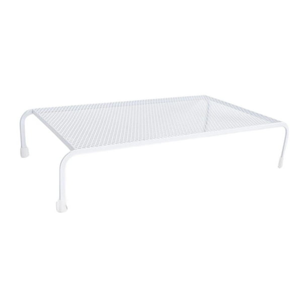 Soporte para monitor de computadora, soporte de exhibición, portátil, de metal, ahorrador de espacio, multifuncional. 50 cm x 20 cm x 8 cm