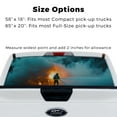 thumbnail image 4 of Rear Window Decal for Trucks – Fighting Fire 65 x 20 Inches, Weatherproof Perforated Vinyl See-Through Graphic, Fits Most Pickup Trucks & SUVs, 4 of 7