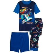 Angle View: Disney - Boys' Phineas and Ferb 3-Piece Cotton Pajama Set