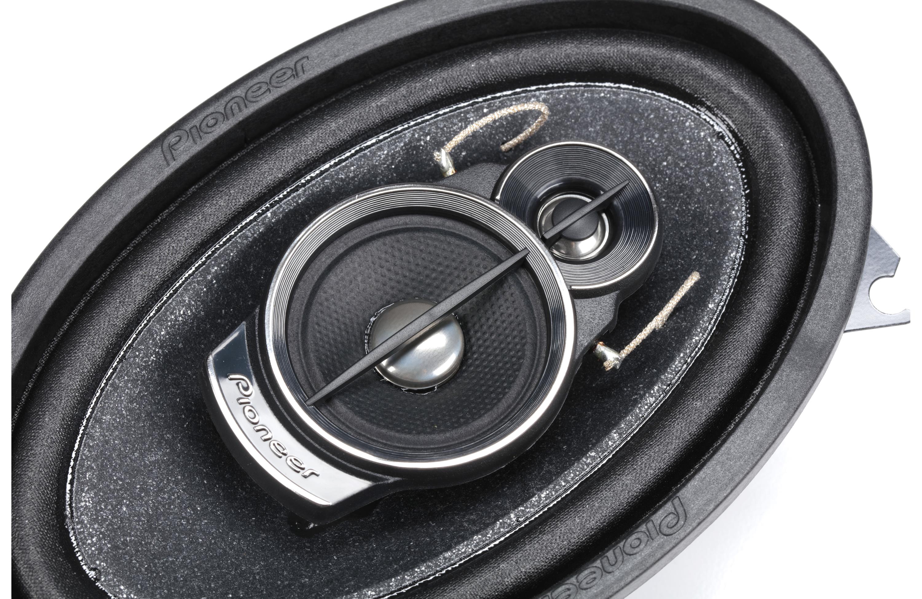 Pioneer 200W 4x6 Inch 3 Way 4 Ohms Coaxial Car Audio Speakers Pair | TS-A4676R - image 5 of 5