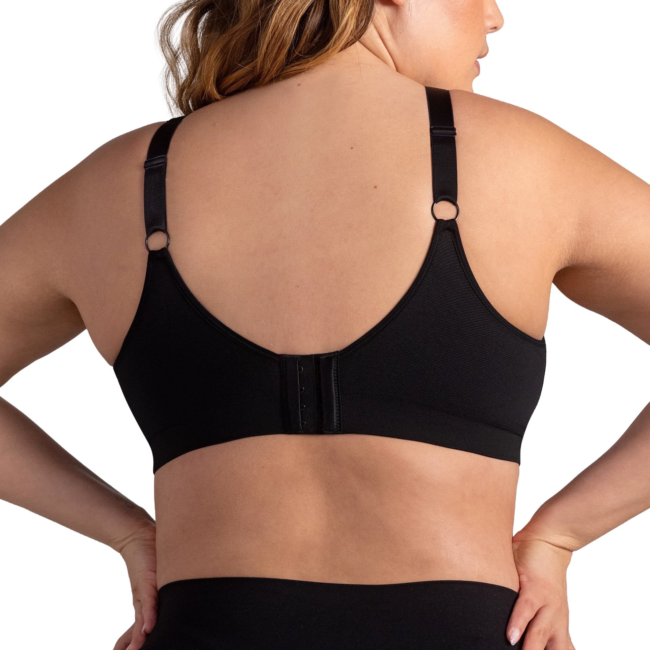 Truekind Comfort Smoothing T-Shirt Bra – Women’s Wireless Bra with Built-In Lift Technology and Seamless Molded Cups, Sizes S to 4XL