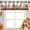 -, variant on Boys Girls Kids Nursery Curtains Print Pattern Window Drapes for Living Room Bedroom Playroom Decor Rod Pocket 42x54Inch 2 Panels, White-6