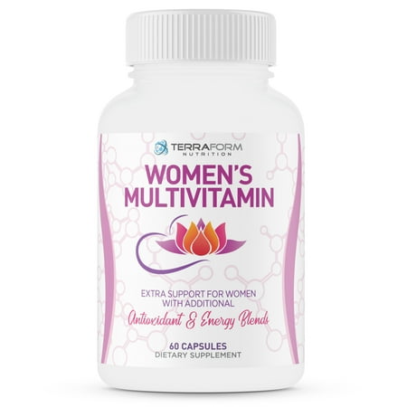 Women’s Multivitamin Multimineral Supplement - Over 40 Active Ingredients - 60 (Best Vitamins For Women Over 40)