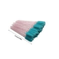 thumbnail image 3 of Vogacara Paquete de 50 cepillos para pestañas, accesorios multicolores para mujeres, varitas dulces para el Día de San Valentín, pinzas para Pinceles de maquillaje y herramientas Verde oscuro, 3 of 6