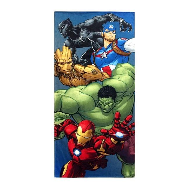 Marvel Comics Avengers Grey Team Beach Towel Marvel Comics Avengers Grey Team Beach Towel