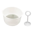 thumbnail image 2 of Colador de malla fina para filtrar alimentos, herramienta de cocina fácil de limpiar, colador para yogur, miel, frutos secos, leche, y batidos., 2 of 9