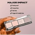 thumbnail image 4 of Hard Candy, Moods Shadow Palette, 4 Bold & Buildable Monochromatic Shades, 4 of 7