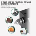 thumbnail image 3 of 350W Vertical & Horizontal Mini Belt Sander Electric Sanding Polishing Grinding Machine Small Angle Grinder with 10 Sanding Belt, 3 of 5