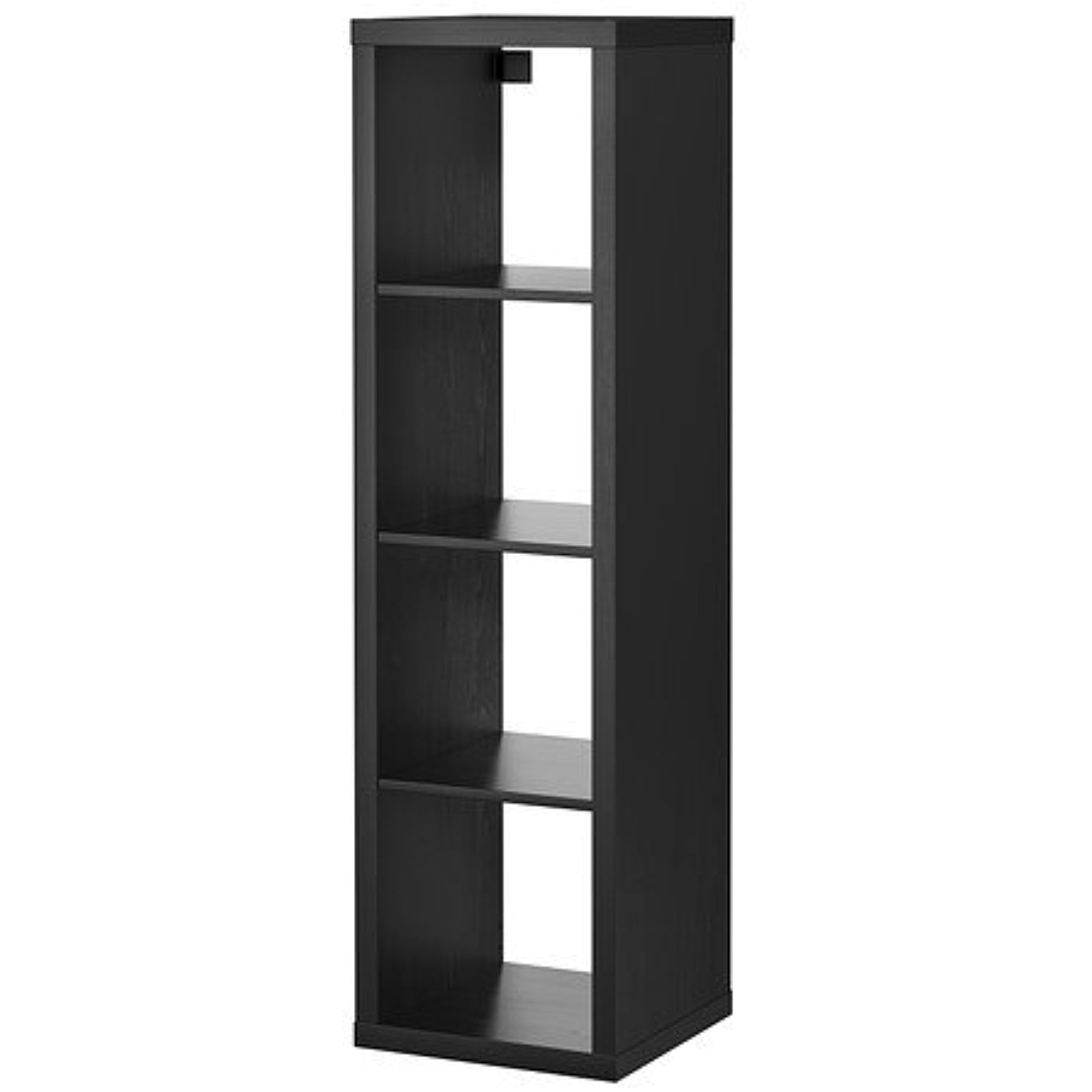 Ikea Kallax Bookcase Shelving Unit Display Black Brown Modern Shelf, 16