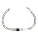 thumbnail image 1 of JOYARIS Esclava Hombre Pulsera Cubana Diamantada Plata 925 6 Mm Talla 18 cm PT-0000344, 1 of 4