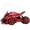 Red, variant on Godderr Baby Toddler Boys Toys Pull Back Motorcycle Toys for Toddler Toys Car with Lighting Simulation Alloy Catapult 2 in 1 Motorbike Chariot Boys Car Model
