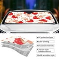thumbnail image 4 of Kdxio Cute Mushroom Print Front Windshield Sun Shade,Folding Auto Sunshade for Car Truck SUV-Medium, 4 of 7
