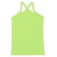 thumbnail image 3 of Kaerm Kids Girls Cotton Tank Tops Sleeveless Spaghetti Straps Camisole Workout Training Activewear Green 150, 3 of 5