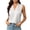 *White, variant on ClodeEU Satin Tank Tops for Women,Sleeveless V Neck Business Casual Satin Blouse Work Shirts White,Womens Plus XL