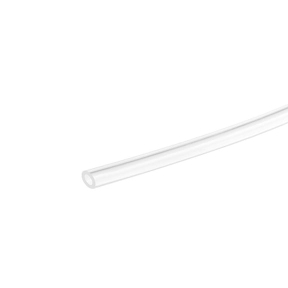 Clear Silicone Tubing, 3/32"(2mm) ID 5/32"(4mm) OD 11.5ft, Silicone Tube for Air Water Pipe Pump Transfer