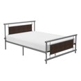 thumbnail image 1 of Lexicon Gavino Full Metal Platform Bed in Gray, 1 of 4