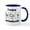 White/Navy Inside, variant on CafePress - I Enjoy Bacon Periodically - 11 oz Ceramic Mug - Novelty Coffee Tea Cup