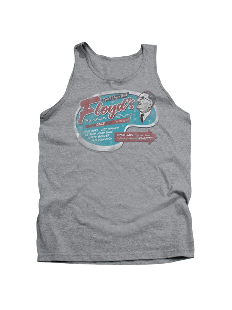 Mayberry R.F.D. 60's CBS TV Series Floyd's Barber Shop Adult Tank Top ...