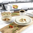 thumbnail image 2 of Gibson Elite Kashmir 16-Piece Dinnerware Set - Sand, 2 of 5