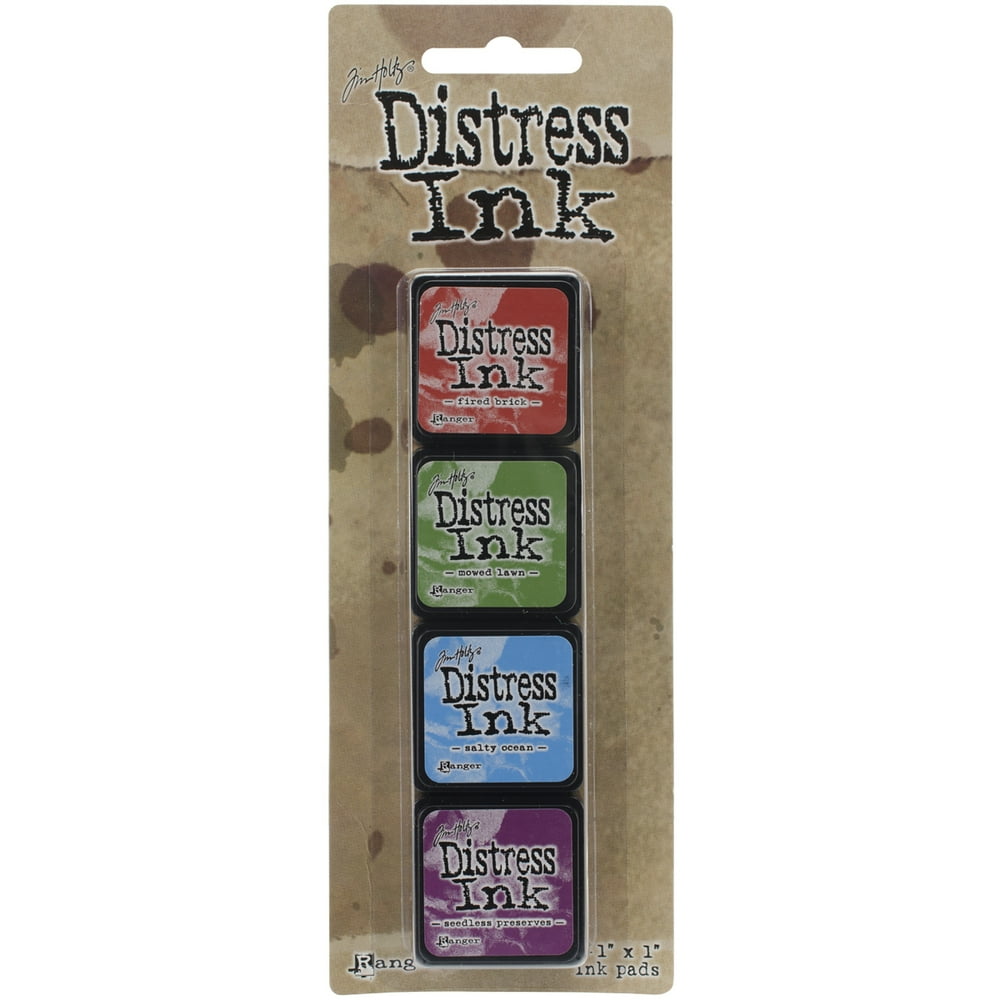 Distress Mini Ink Pads 4/PkgKit 2