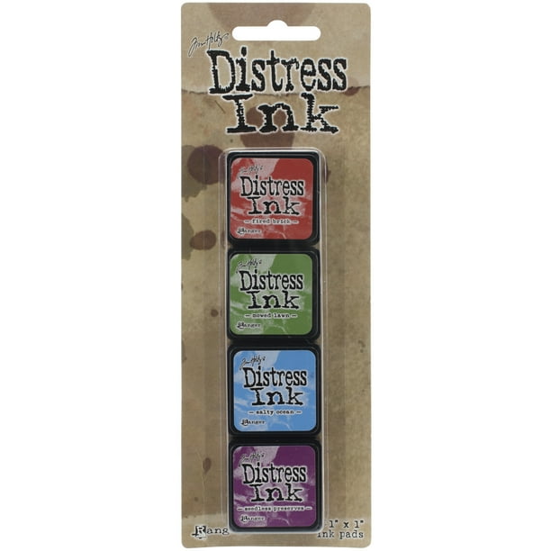 Distress Mini Ink Pads 4/PkgKit 2