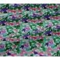 thumbnail image 5 of oneOone Viscose Jersey Green Fabric Polka Dot Watercolor Sewing Fabric By The Yard Printed Diy Clothing Sewing Supplies 60 Inch Wide, 5 of 5